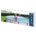 vidaXL Bazén so 4 stupňovým rebríkom 350x90 cm biely