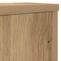 vidaXL Stojany na rastliny 2 ks dub artisan 25x25x35 cm kompoz. drevo