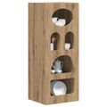 vidaXL Servírovacia skriňa ELST Remeselný dub 40 x 35 x 100,5 cm