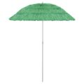vidaXL Plážový slnečník Hawaii, zelený 180 cm