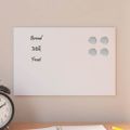 vidaXL Nástenná magnetická tabuľa biela 30x20 cm tvrdené sklo
