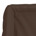vidaXL Pelech pre psa a vankúš hnedý 135x110x23 cm oxfordská látka