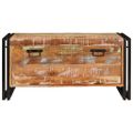 vidaXL Skriňa na topánky 90 x 38 x 45 cm Masívne recyklované drevo