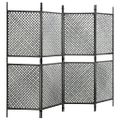 vidaXL Plotový panel polyratan 2,4x2 m antracitový