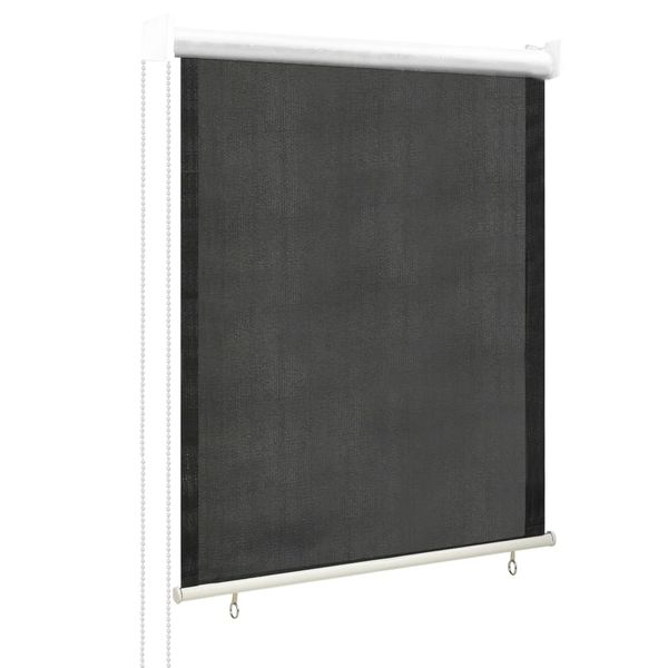 vidaXL Vonkajšia zatemňovacia roleta 60x140 cm antracitová