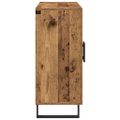vidaXL Servírovacia skriňa Staré drevo 90 x 34 x 80 cm