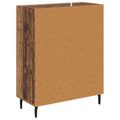 vidaXL Servírovacia skriňa so zásuvkou Staré drevo 69,5 x 34 x 90 cm