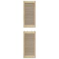 vidaXL Skříňové dvere s dverami 2 ks Prírodná 170 x 2,1 x 39,5 cm