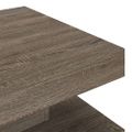 vidaXL Konferenčný stolík sivý 60x60x35 cm MDF