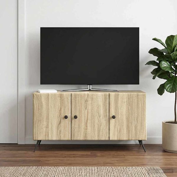 vidaXL TV skrinka Dub sonoma 99 x 34,5 x 50 cm Kompozitné drevo