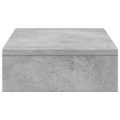 vidaXL Stojan na monitor betónovosivý 50x27x10 cm kompozitné drevo