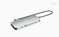 i-tec USB-C Metal Nano 3x Display Dock, 2x HDMI 1x USB-C video, PD 140W + Universal Charger 140W i-tec dokovací stanice USB-C Metal Nano 3x Display Dock, 2x HDMI 1x USB-C video, PD 140W + nabíjecka 140 W