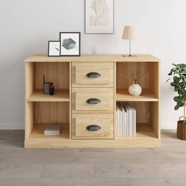 vidaXL Komoda dub sonoma 104,5x35,5x67,5 cm kompozitné drevo