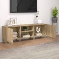 vidaXL TV skrinka farba dubu sonoma 150x30x50 cm spracované drevo