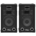 vidaXL Profesionálne pasívne hifi reproduktory 2 ks 800 W čierne