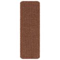 vidaXL Protišmykové schodové rohože 15 ks 60 x 25 cm Žltá PP