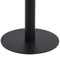 vidaXL Bistro stolík tmavohnedý 60x60 cm MDF