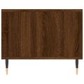 vidaXL Konferenčný stolík hnedý dub 90x50x40 cm kompozitné drevo