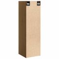 vidaXL Nástenné skrinky 2ks medovo-hnedé 30x30x100 cm masívna borovica