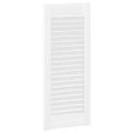 vidaXL dvierka skrinky Louvred Design biela 61,5x29,5 cm
