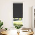 vidaXL Roleta Zatemnenie Čierna 50x130 cm Šírka látky 45,7cm Polyester