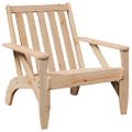 VidaXL záhradné stoličky Adirondack 2 ks masívne drevo borovica