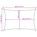 vidaXL Tieniaca plachta 160 g/m² červená 2,5x4 m HDPE