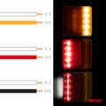 Zadné združené LED svetlo AMiO-04389