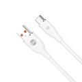 Kábel Forever USB - USB-C 1,0 m 6A biely