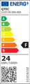 LED stropné svietidlo Q-232CP 24W 4000K ø37cm/kruhové biele QTEC