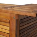 vidaXL Barový stôl 110x50x105 cm, akáciový masív