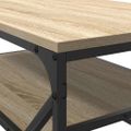 vidaXL Konferenčný stolík Sonoma dub 90 x 50 x 40 cm