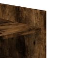 vidaXL Botník dymový dub 74,5x37,5x100 cm kompozitné drevo