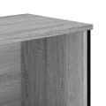 vidaXL Knižnica sivá sonoma 50x31x74,5 cm kompozitné drevo