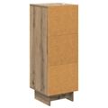 vidaXL Zásuvkový kabinet 33 x 34,5 x 90 cm Kompozitné drevo