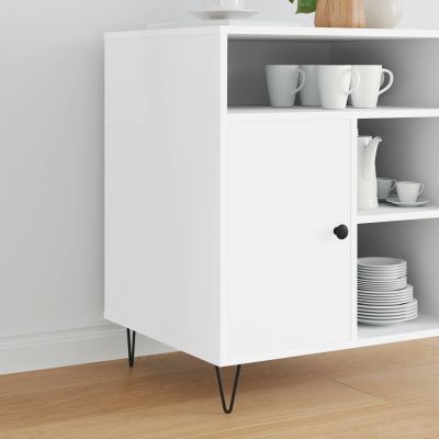vidaXL Nábytková noha 12 pcs Čierna 54.1 x 54.1 x 100 mm Železo