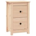 vidaXL Nočný stolík 40x35x61,5 cm masívne borovicové drevo