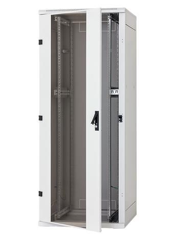 Stojan. rozvad. 42U 800 x 1000 perfor. predná a zadná dvere, rozebírateľný