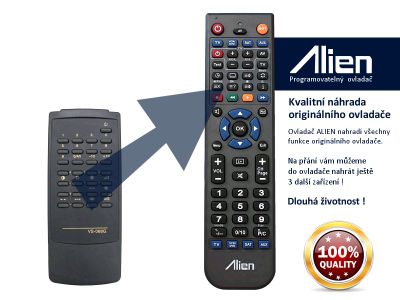 Diaľkový ovládač ALIEN LG VS068G