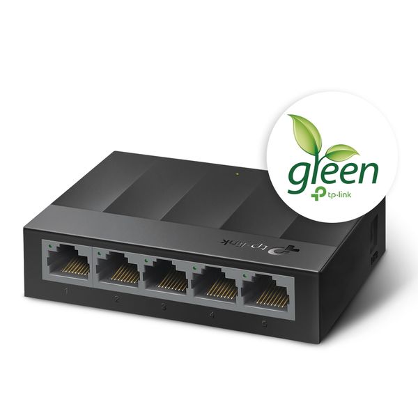 TP-Link LS1005G 5xGigabit Desktop Switch bez ventilátora