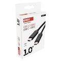 Kábel USB-C 3.1 / USB-C 3.1, EMOS SM7022BL | 1m | 10GBps