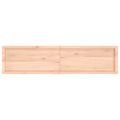 vidaXL Kúpeľňová doska 160x40x(2-4) cm neošetrený masív
