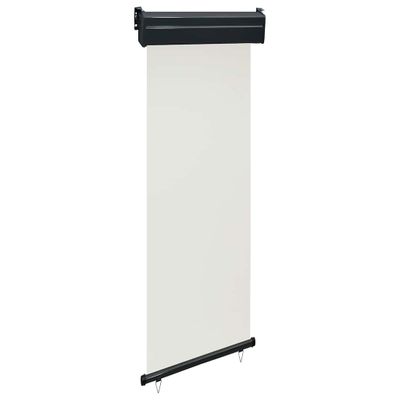 vidaXL Bočná markíza na balkón 60x250 cm, krémová