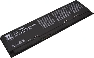 Batéria T6 Power pre Dell Latitude E7240, E7250, 6000mAh, 44Wh, 4cell, Li-pol