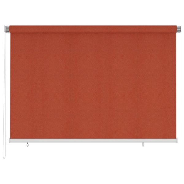 vidaXL Vonkajšia zatemňovacia roleta 220x140 cm terakotová HDPE