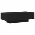vidaXL Konferenčný stolík Čierny dub 100 x 49,5 x 31 cm