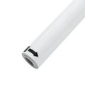 vidaXL Statická fólia na okná Frosted biela 60 x 500 cm PVC