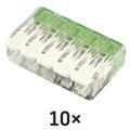 Páčková spojovacia svorka 5× 0,2–4 mm2, 10 ks