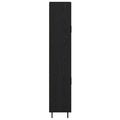 vidaXL Highboard 2 ks Čierny dub 69,5 x 34 x 180 cm Kompozitné drevo