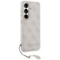 Puzdro Guess case 4G Classic Logo Charm MagSafe pre Samsung Galaxy S26 ružové